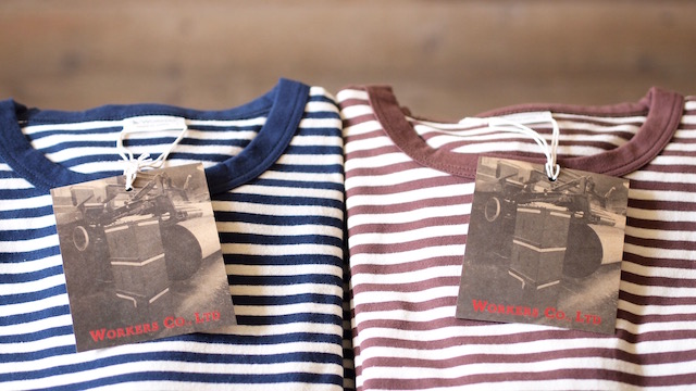 WORKERS 6oz Border Tee-Top1