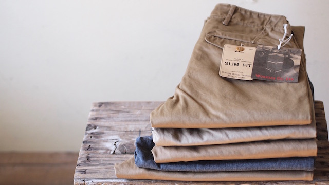 Workers Officer Trousers Slim / 2-Tac Wide Straight 2018/1-Top