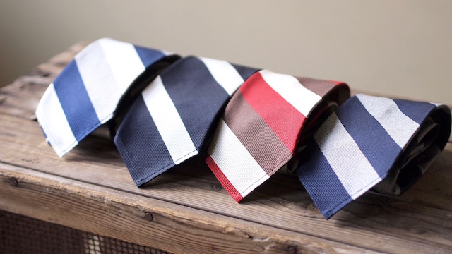 WORKERS Silk Repp Tie 2017/12-Top