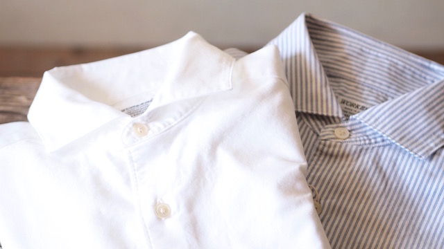 WORKERS Widespread Collar Shirt Supima OX-Top