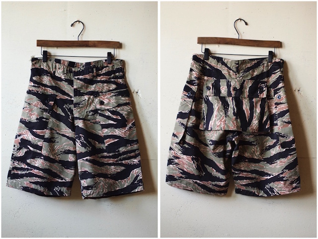 TCB jeans Crawling Shorts Tiger Camo-2