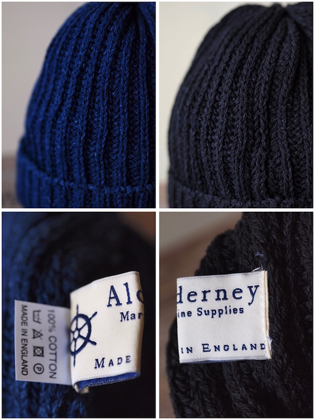 Alderney Cotton Indigo Knit Cap-5