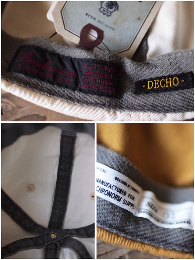 DECHO×ANACHRONORM BEAT Initial Cap Type B-11