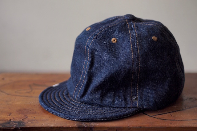 DECHO×Anachronorm Denim Ball Cap-3