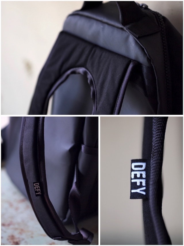 [DEFY BAGS] Bucktown Pack / M35 Military Tarp, Black