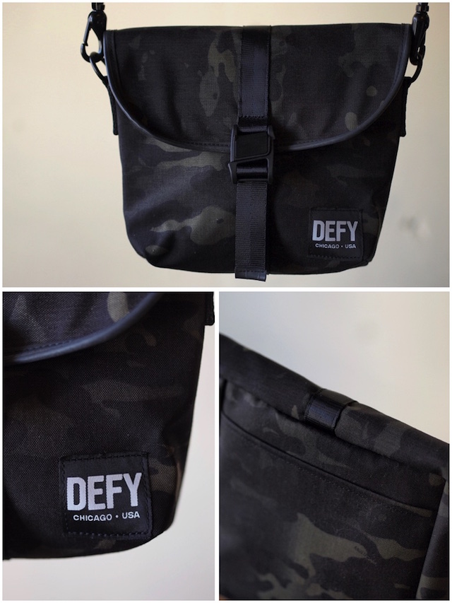 DEFY BAGS Venue Black CAMO Corudra-3