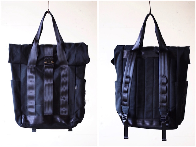 DEFY BAGS Ver Bockel Rolltop Pack Wax Canvas Black-4