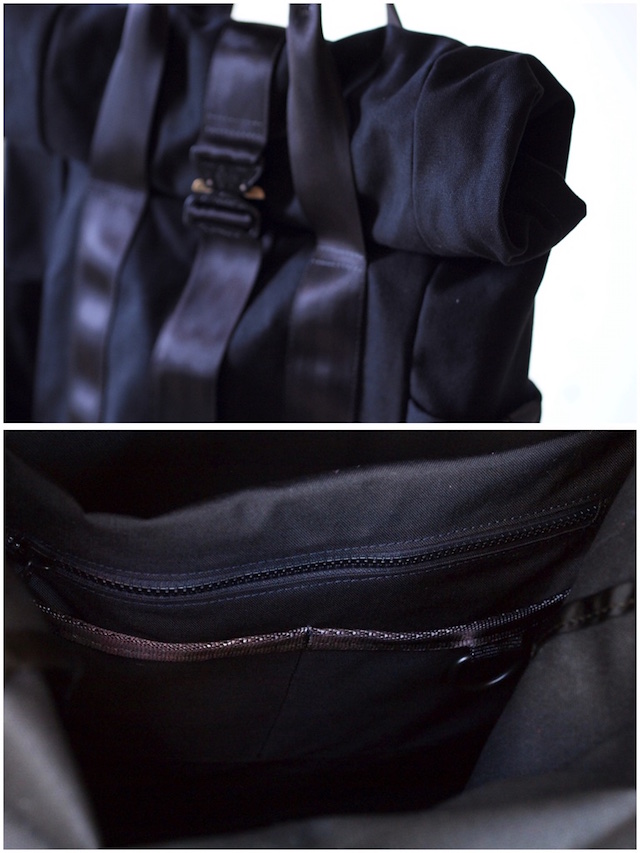 DEFY BAGS, VerBockel Rolltop Pack Wax Canvas Black-5