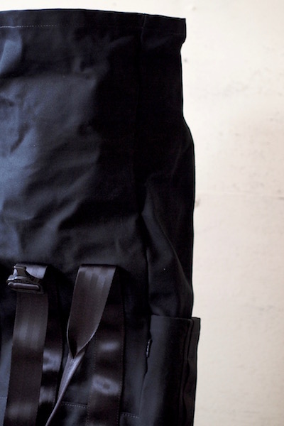 DEFY BAGS, VerBockel Rolltop Pack Wax Canvas Black-9