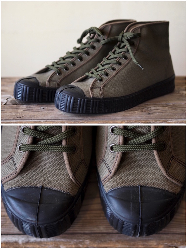 FERN Sneaker Army Model HC, Dark Olive-2