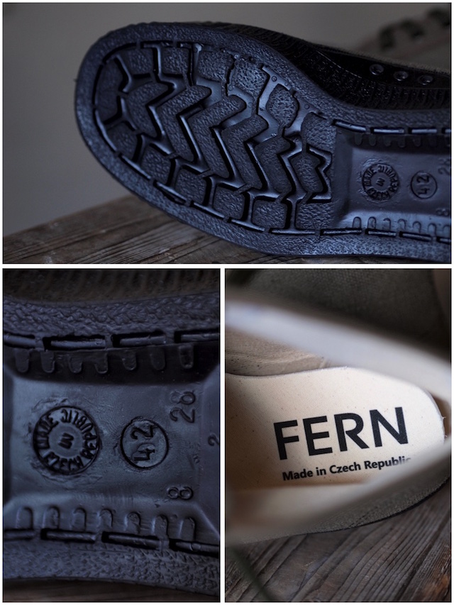 FERN Sneaker Army Model HC, Dark Olive-5