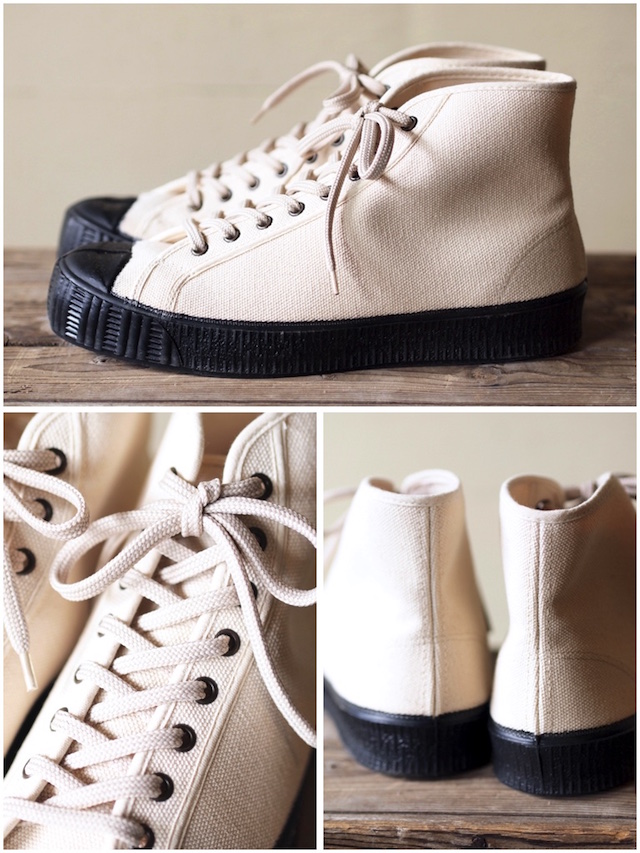 FERN Sneaker Army Model HC, Off White-2