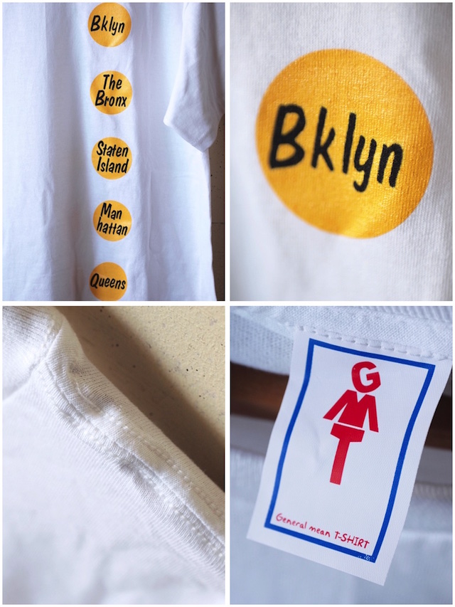 GMT (General Mean T-Shirts) Five Borough White-3