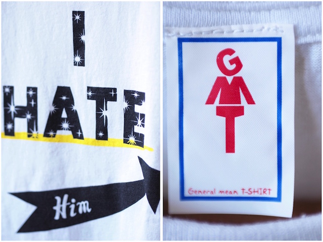 GMT Printed Tee I Hate Him White-3