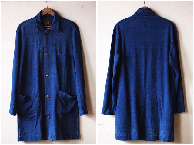 Gypsy&Sons Indigo P-Knit Atelier Coat-5