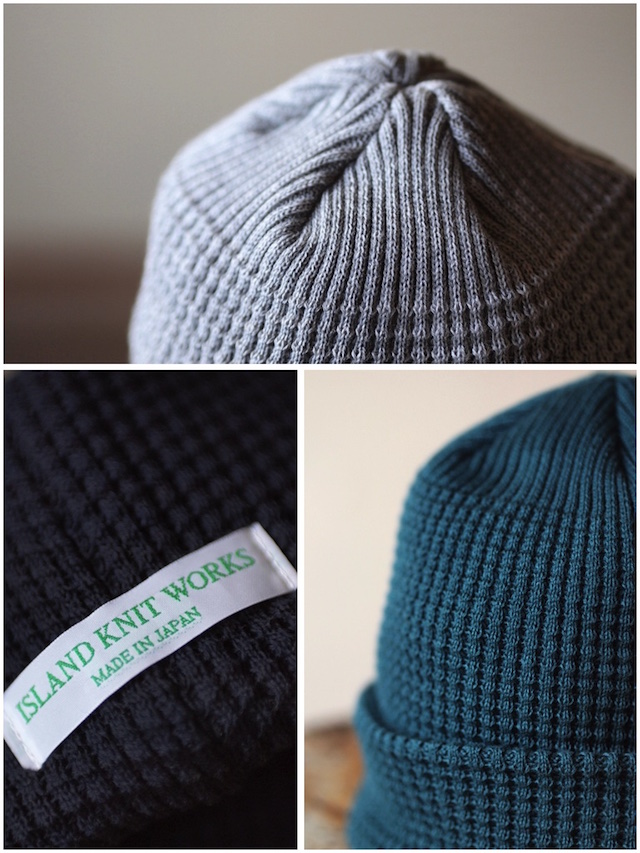 ISLAND KNIT WORKS, Andy Cotton knit Cap / IKW-A-53-2