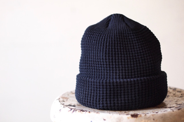 ISLAND KNIT WORKS, Andy Cotton knit Cap / IKW-A-53-Black