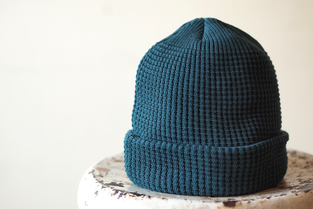 ISLAND KNIT WORKS, Andy Cotton knit Cap / IKW-A-53-Green