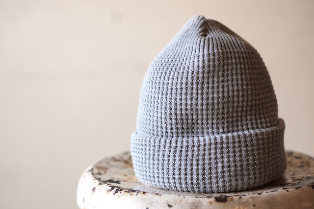 ISLAND KNIT WORKS, Andy Cotton knit Cap / IKW-A-53-Grey