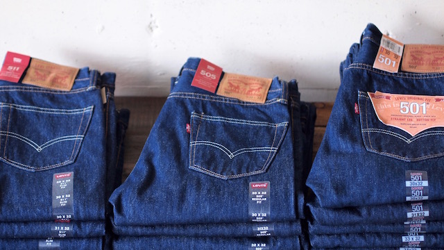 Levi's(リーバイス)501-Rinse, Cone Mills・White Oak Denim / Made in USA Levi's(リーバイス)501-Rinse, Cone Mills・White Oak Denim / Made in USA