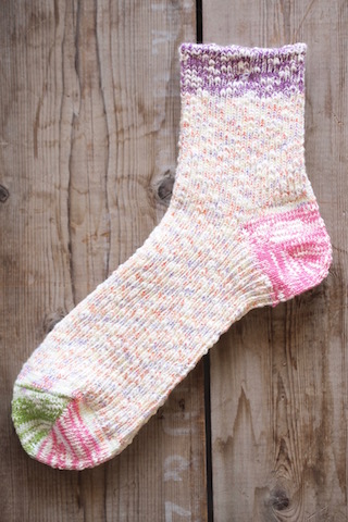 Mauna Kea Slub Ripple Picot Short Sox-4