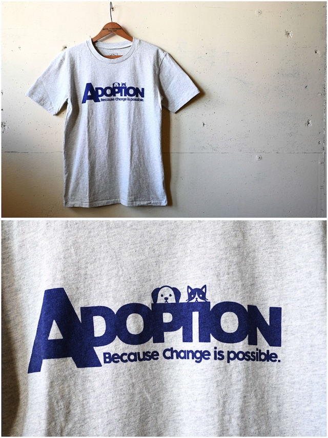 MIXTA Printed Tee Adoption Ash-2