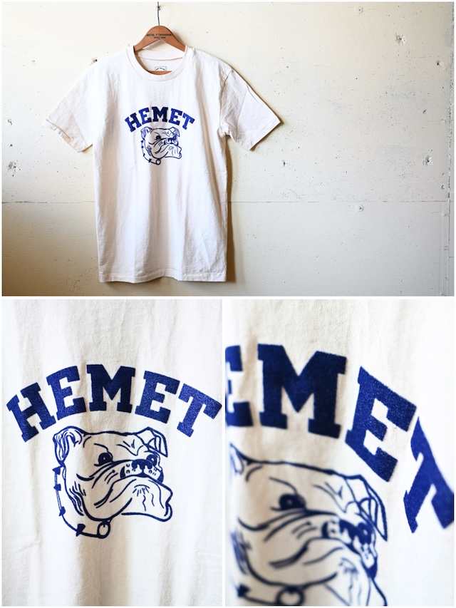 MIXTA Printed Tee HEMET Natural-2