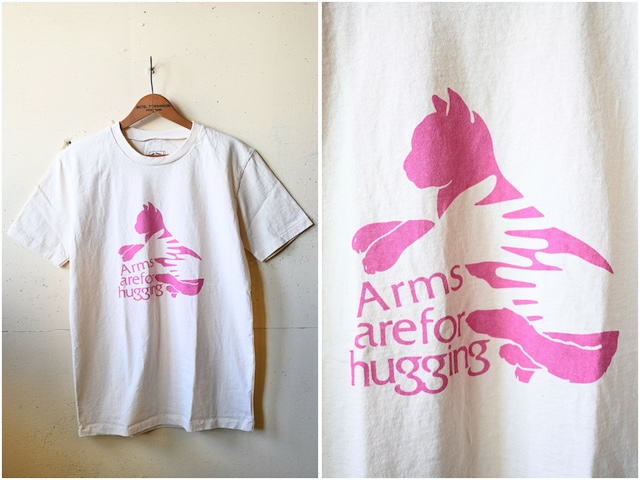 MIXTA Printed Tee HUG Natural-2