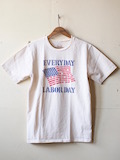 Mixta (ミクスタ) Printed Tee No Work Natural-Link