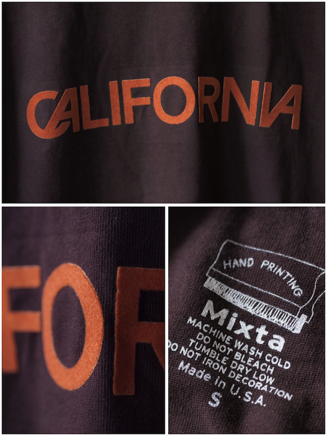 Mixta Tee California23 Vintage Black-3