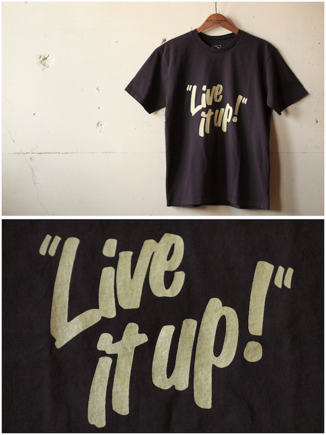 Mixta Tee Live it up Dark Choco-2