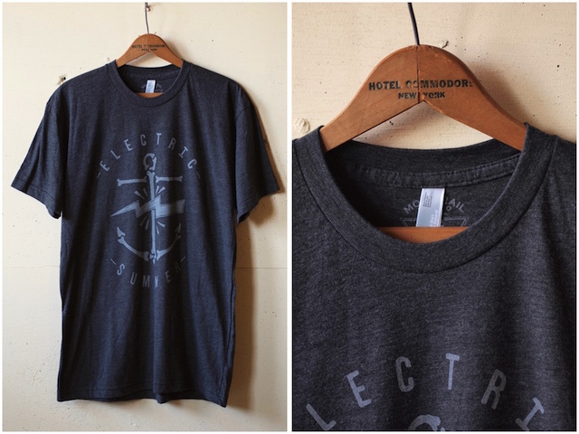 Monorail Studio T-Shirt Electric Summer Heather Black-2