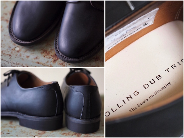 Rolling dub TRIO] MASTER PIECE / Oiled Calf Black (GUIDI)【UNCLE