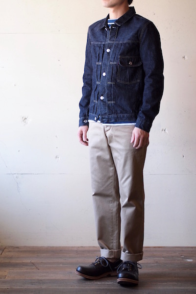 TCB jeans 30's JKT 1st Type 12.5oz Denim-3