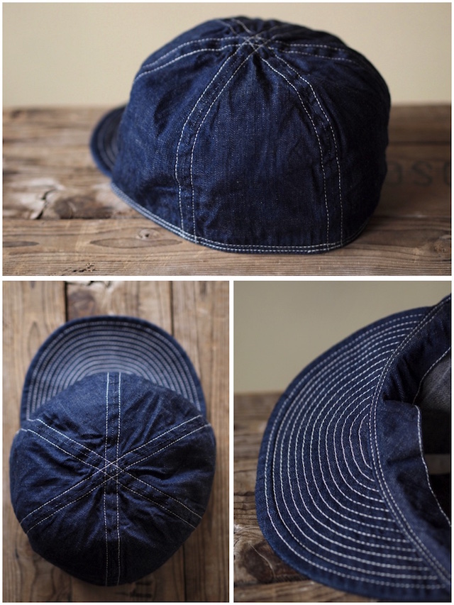 TCB jeans 40's Cap Denim / Army Air Force Mechanicman Cap-3