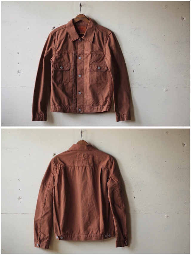 TCBjeans 50's JKT Zimbabwe Brown Duck-4