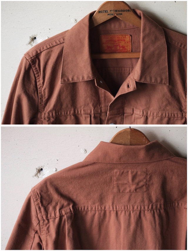 TCBjeans 50's JKT Zimbabwe Brown Duck-5