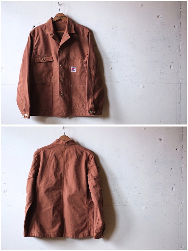 TCBjeans Chore JKT, Brown Duck-4