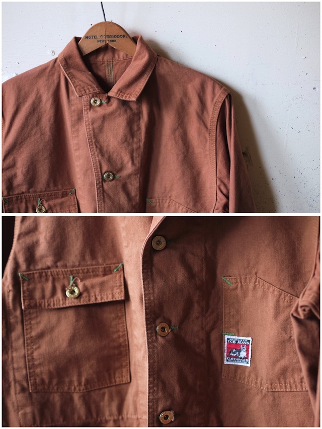 TCBjeans Chore JKT, Brown Duck-5