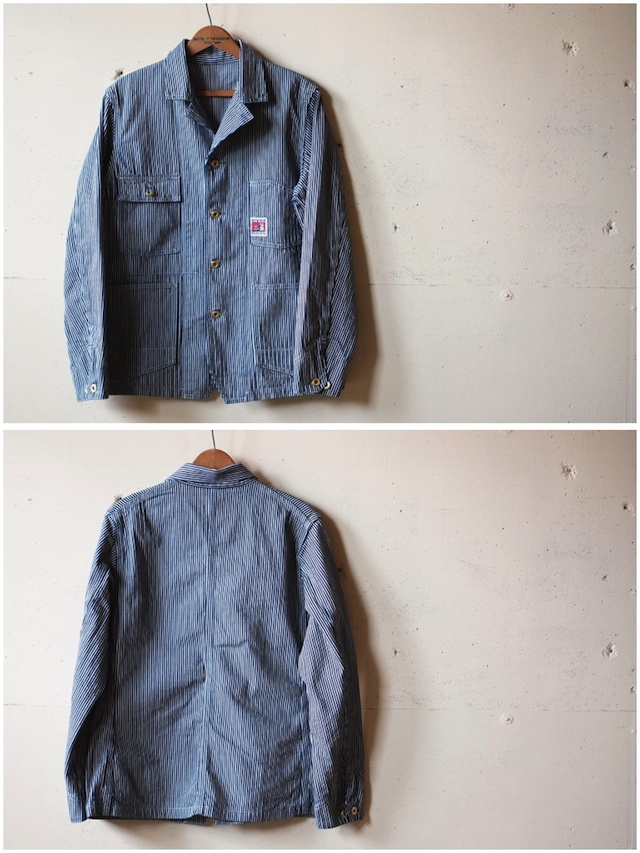 [TCB jeans] Chore JKT, Hickory / カバーオール, ヒッコリー【UNCLE JOHN】通販