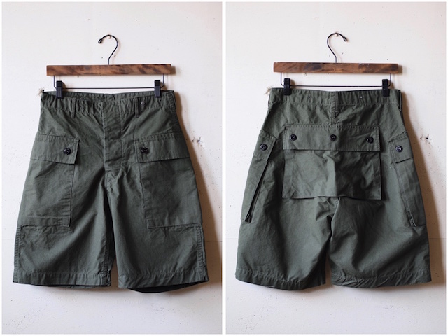 TCB jeans Crawling Shorts Rip Stop OD-2