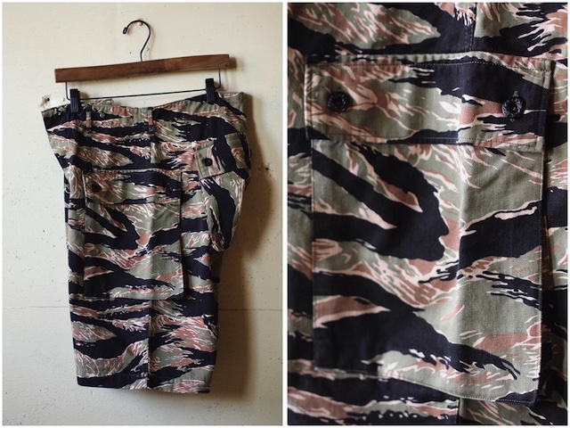 TCB jeans Crawling Shorts Tiger Camo-3