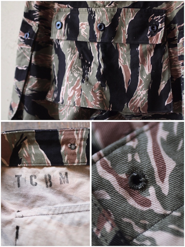 TCB jeans Crawling Shorts Tiger Camo-4