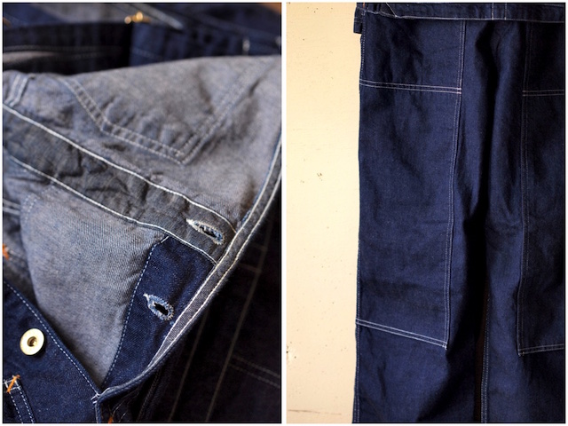 TCB jeans] HANDYMAN PANTS, Denim / エプロン付き