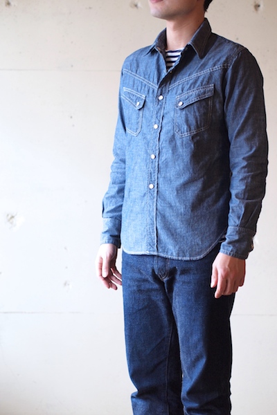 TCBjeans RANCHMAN Shirt, Chambray-3