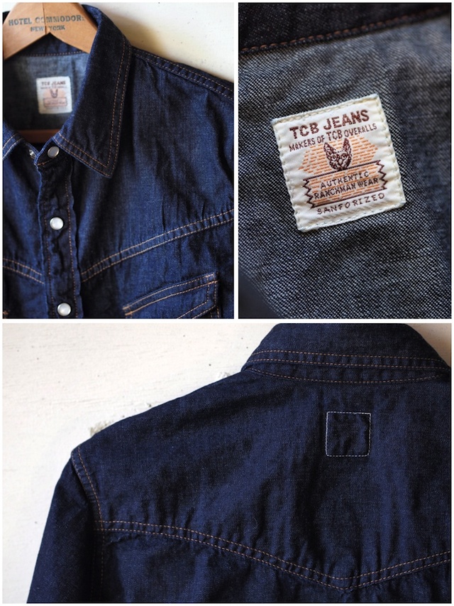 TCBjeans RANCHMAN Shirt, Denim-5