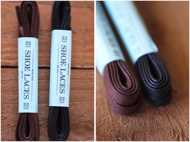 this is...(ディスイズ) Waxed Cotton Shoe Laces 32inch-2