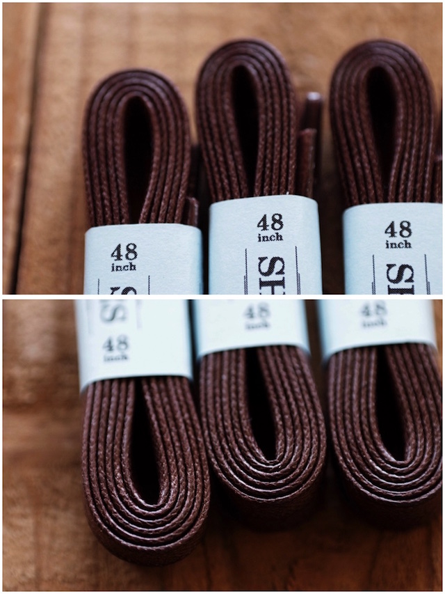 This is...(ディスイズ) Waxed Cotton Shoe Laces 48inch-3