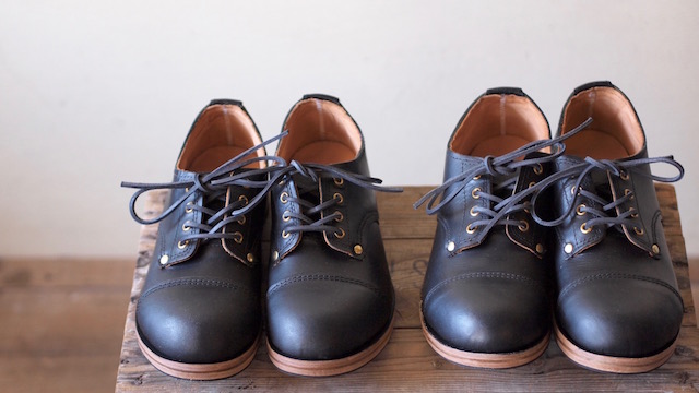 William Lennon Hill Shoes Cap Toe Black-Top