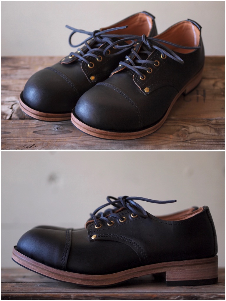 William Lennon Hill Shoes Cap Toe Black-4